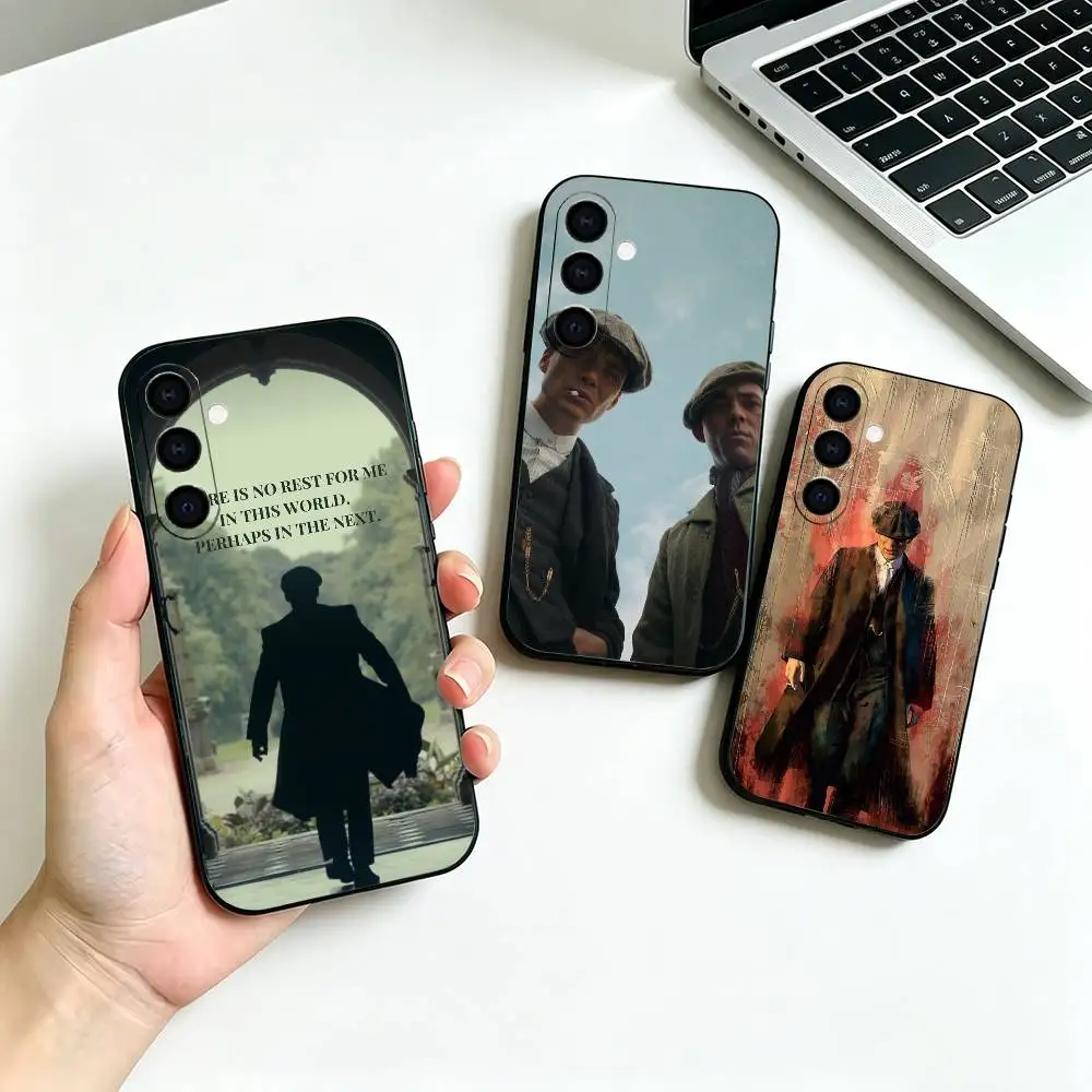 Peaky Blinders-Thomas Shelby -y Phone Case For Samsung Galaxy A73, A72,A70,A53,A52,A51,Soft Silicone Black Cover
