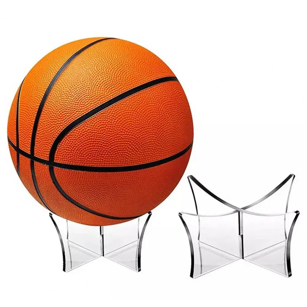 Convenient Volleyball Stand Unbreakable Durable Displaying Football Ball Support Base Ball Supplies 