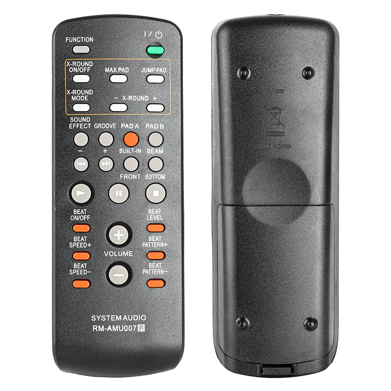 Control Remoto RM-AMU007 Compatible con el Sistema de Componentes Mini Hi-Fi de Sony FST-ZUX9 LBT-ZUX9 LBT-ZUX10D HCD-ZUX9 HCD-ZUX