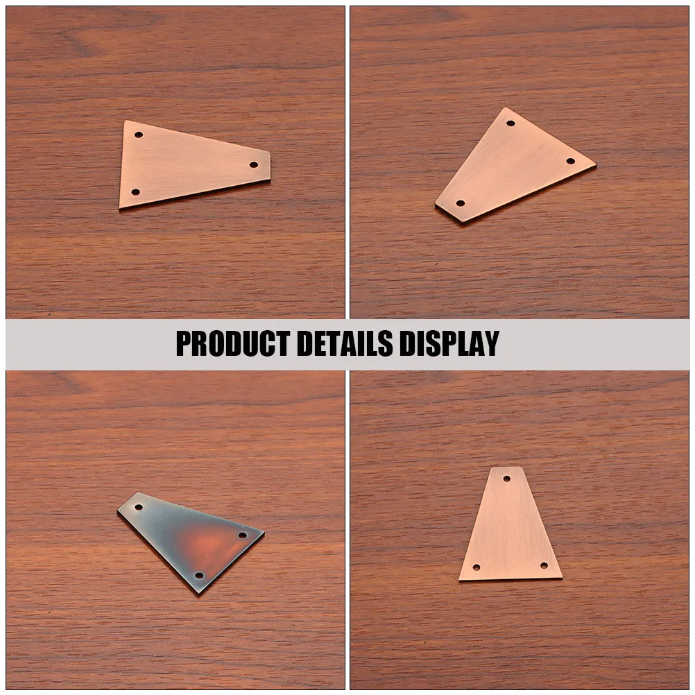 Premium Metal Triangle Guitar Truss Rod Cover Replacement for Gr09a Compatible with Electric Folk Bass Guitars Classic