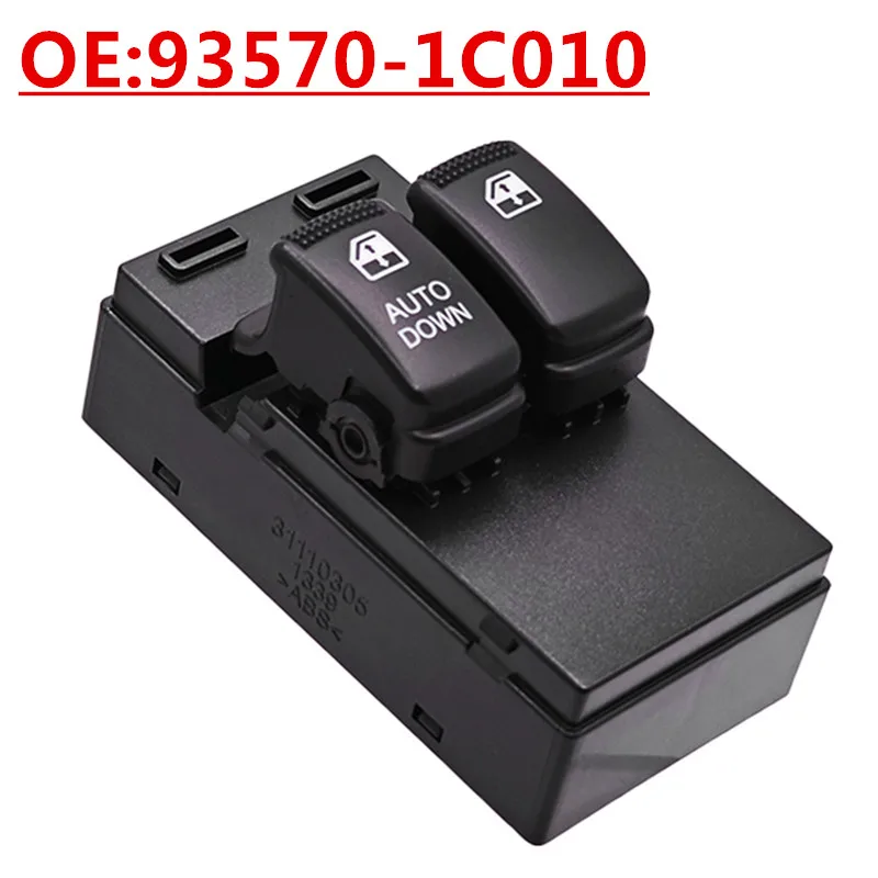 

OE:93570-1C010 Подходит для Hyundai Getz 2003-2010 годов, автомобильный переключатель стеклоподъемника, переключатель окон с питанием