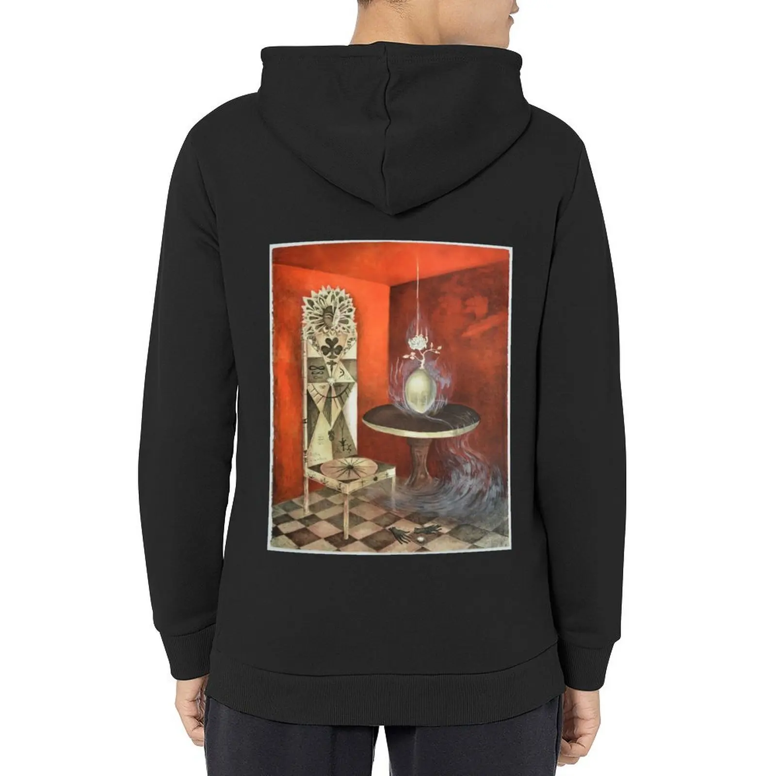 

artwork by Leonora Carrington Hoodie blouse japanese style graphic t shirts men mens hoodie
