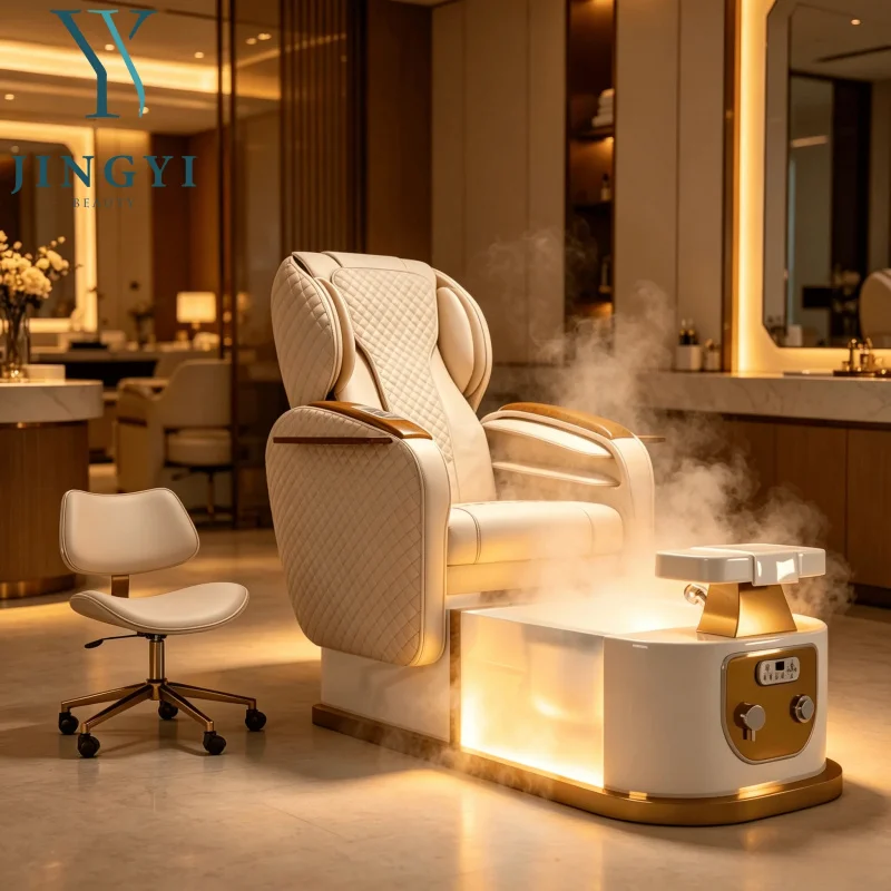 Multi Functional Salon Nail Spa Pedicure Chair Foot Massage Pedicure Manicure Chairs Luxury Sale