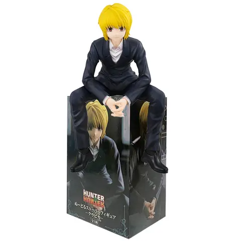 13ซม.Hunter×HunterอะนิเมะKurapika Action Figure Chrollo Illumi Hisoka Figurine Collectionก๋วยเตี๋ยวของเล่นของขวัญ
