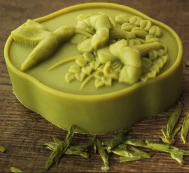 Mold Silicones Soap Mold Take Honey Handmade Food Grade Mould Aroma Stone Molds Hummingbirds In The Flowers CIQ,EEC,CE / EU PRZY