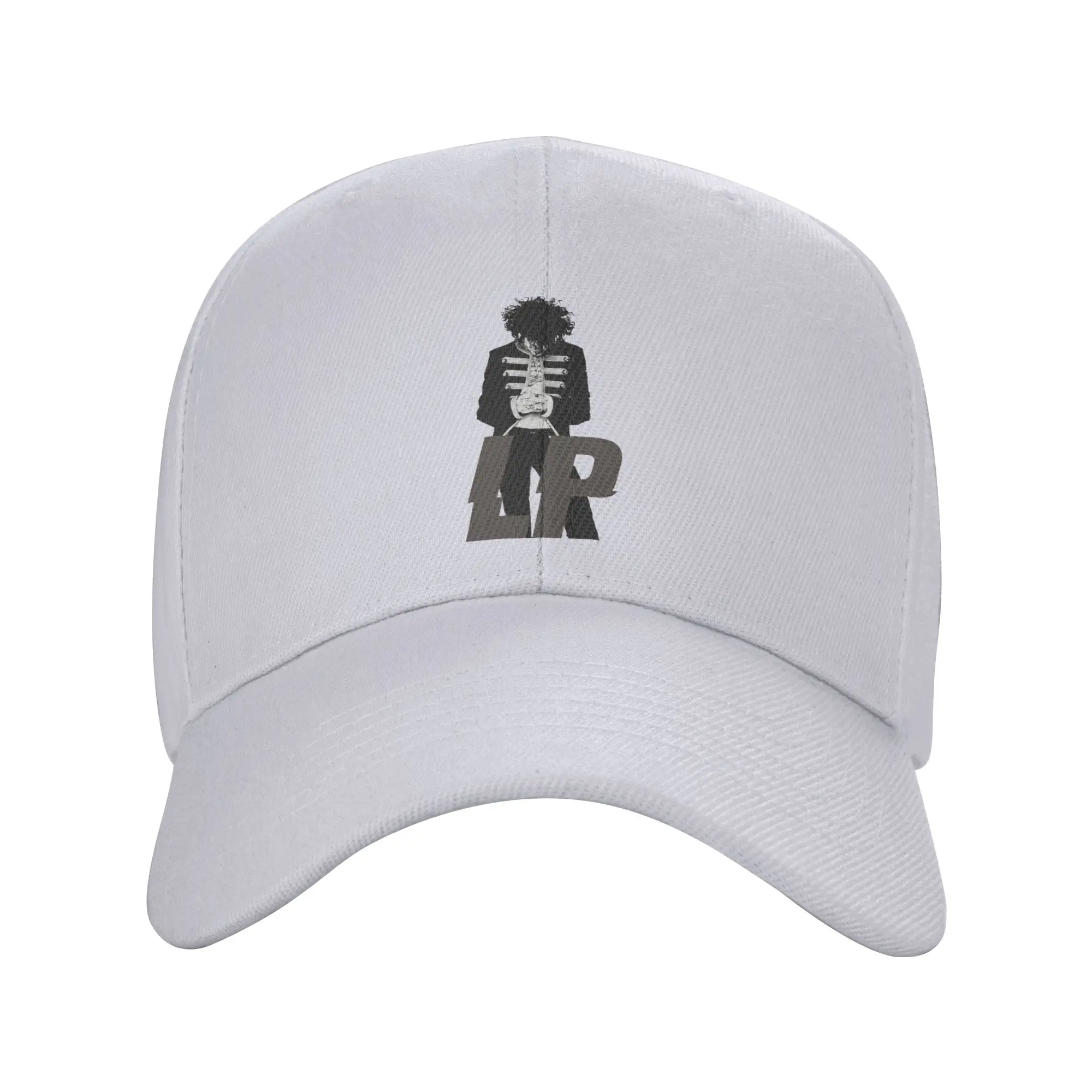 Laura Pergolizzi Graphic Lp Curved Brim Baseball Cap American Street Style Visor Cap