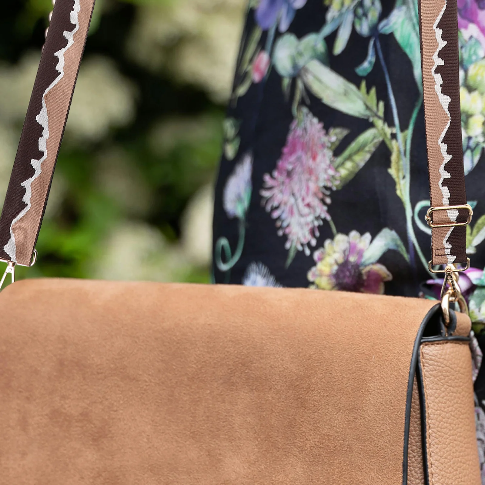 

Decorative Crossbody Bag Strap Stylish Comfortable Versatile Design Reduces Shoulder Strain Chunky Purse Strap