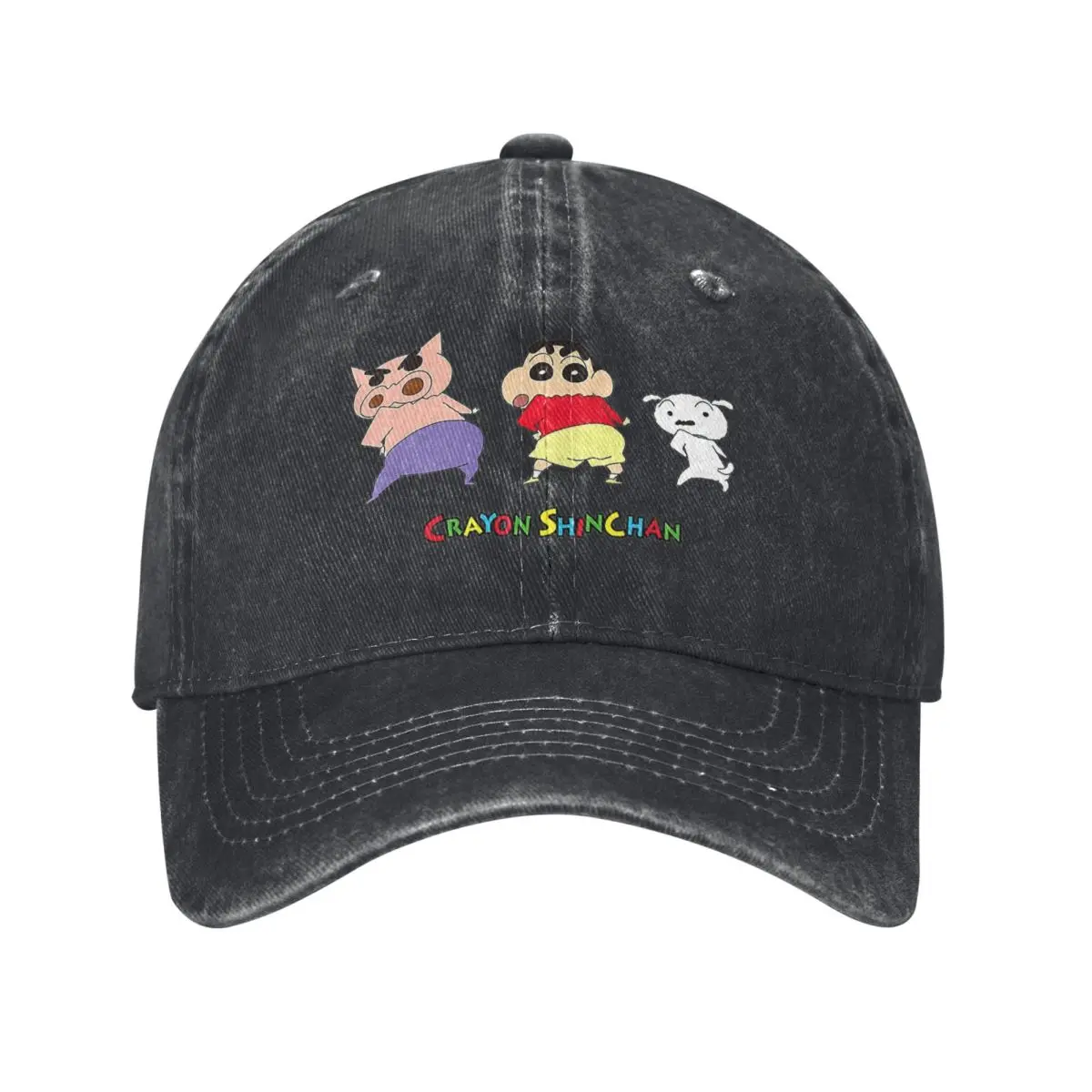 Crayon Shin-chans Baseball Cap turning around Street Style Unisex Teens Hip Hop Hats Designer Hunting Camping Snapback Cap Gift