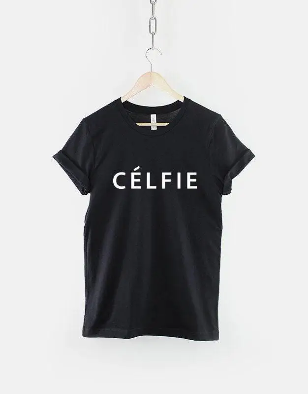 Sommerliche Freizeitmode – Lockeres Celfie-T-Shirt mit Rundhalsausschnitt – Urbaner Stil, geeignet für Männer und Frauen – Detail 6
