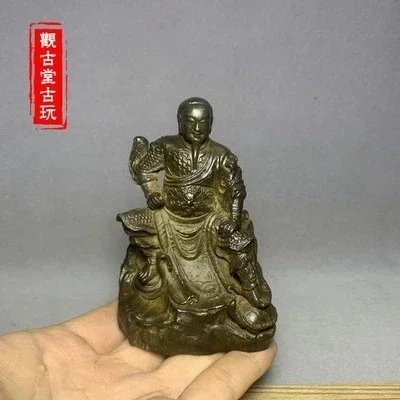 Exquisite bronze carving of the founder of Zhenwu Emperor