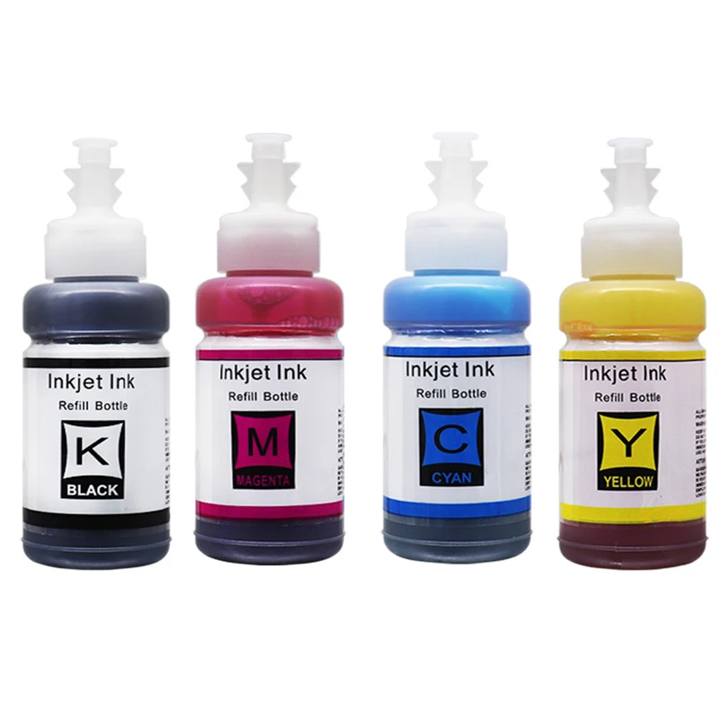 GT51 GT52 70ML  Refillable Dye Ink Bottle for HP DeskJet GT 5810 5820 GT5810 GT5820 51 52 Tank 310 410 318 418 Inkjet Refill