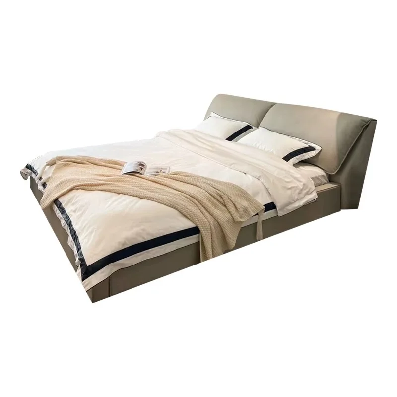 

Reading Princess Bed Beauty Multifunctional Double Cheap Aesthetics Bed Safe Frame Minimalist Modern Wood Muebles Furniture