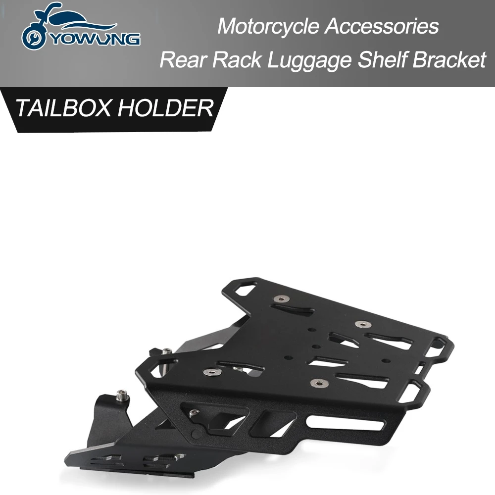 

Motorcycle Accessories For Yamaha Tenere 700 T7 Rally T7 2019-2023 2024 Rear Rack Luggage Shelf Bracket Tailbox Support Holder