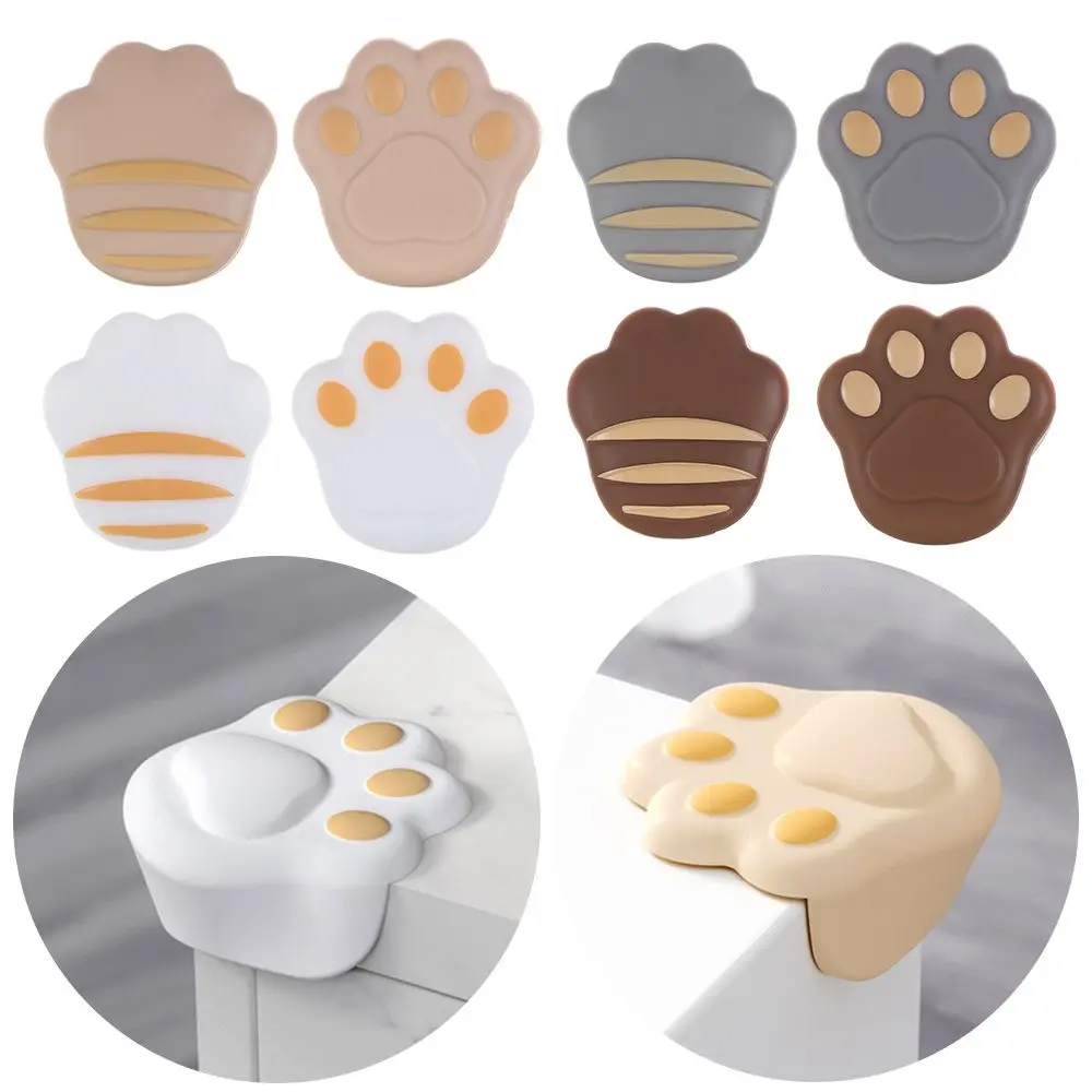 Children Table Protection Cat Paw Kids Security Corner Guards Corner Protector Anticollision Strip Edge Anticollision