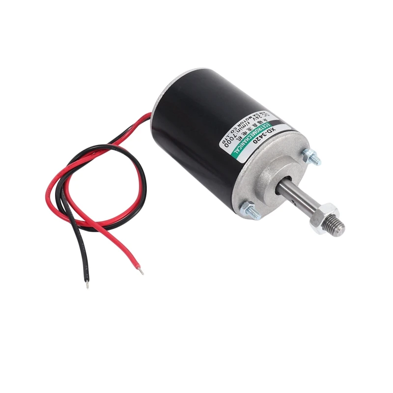 

HOT! 6X Xd-3420 30W High Speed Cw/Ccw Permanent Magnet Dc Motor For DIY Generator(Dc 12V 3000Rpm)