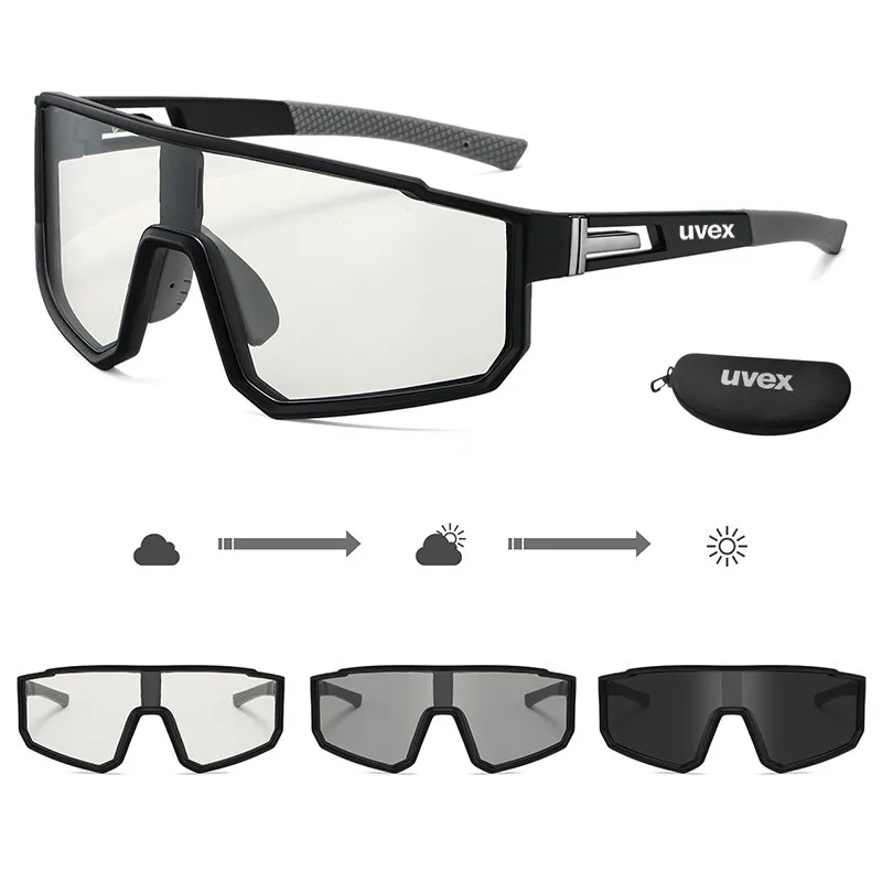 

Меняющие цвет солнцезащитные очки для уличного велоспорта для мужчин и женщин, трансграничные ветрозащитные солнцезащитные очки для занятий спортом на открытом воздухе и мотоцикла