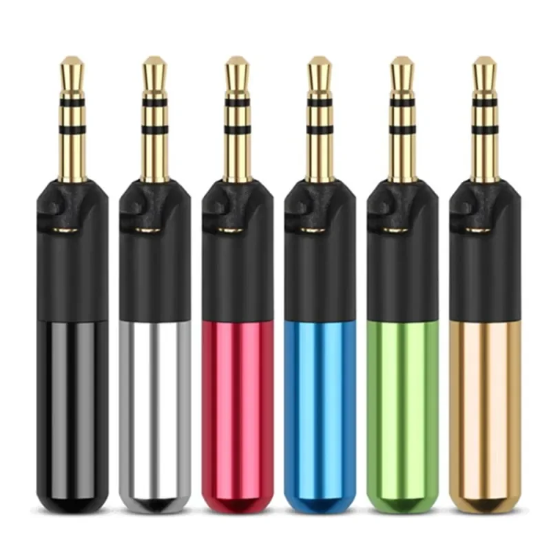Jack hd 2.5mm plugue de fone de ouvido para hd558 hd518 hd598 alta fidelidade fone de ouvido conector de fio de solda 2.5 plugues de reparo estéreo adaptador de áudio
