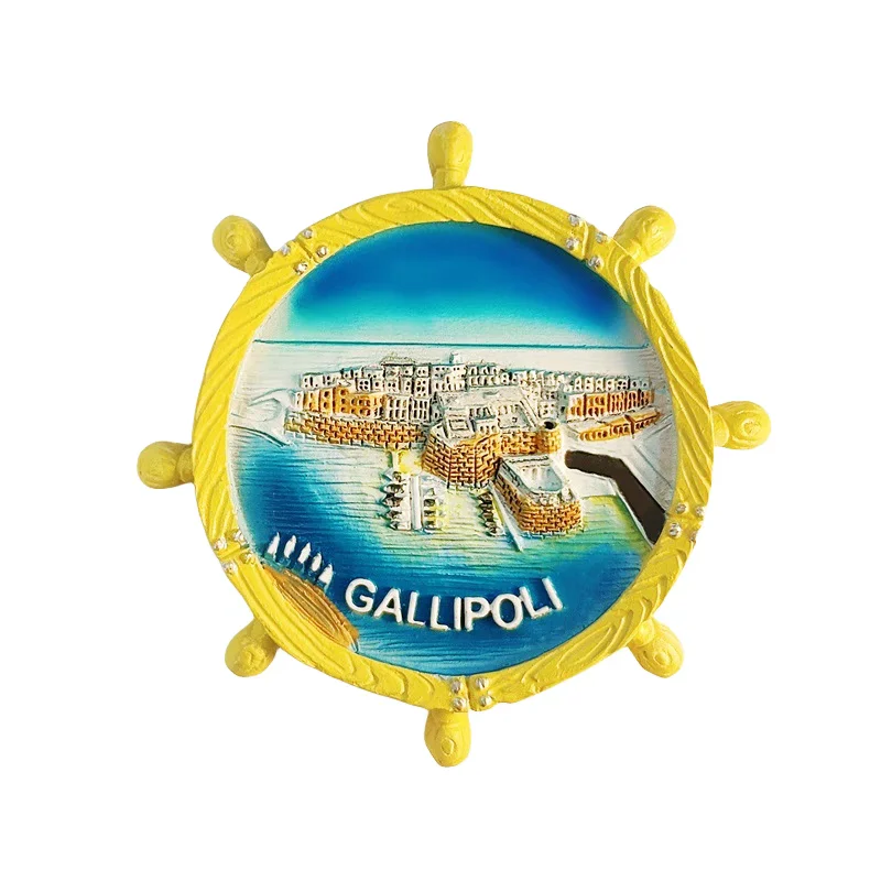 Europe Asia Turkey 3D Fridge Magnet Tourist Souvenirs Refrigerator Magnetic Stickers Travel collection Gift