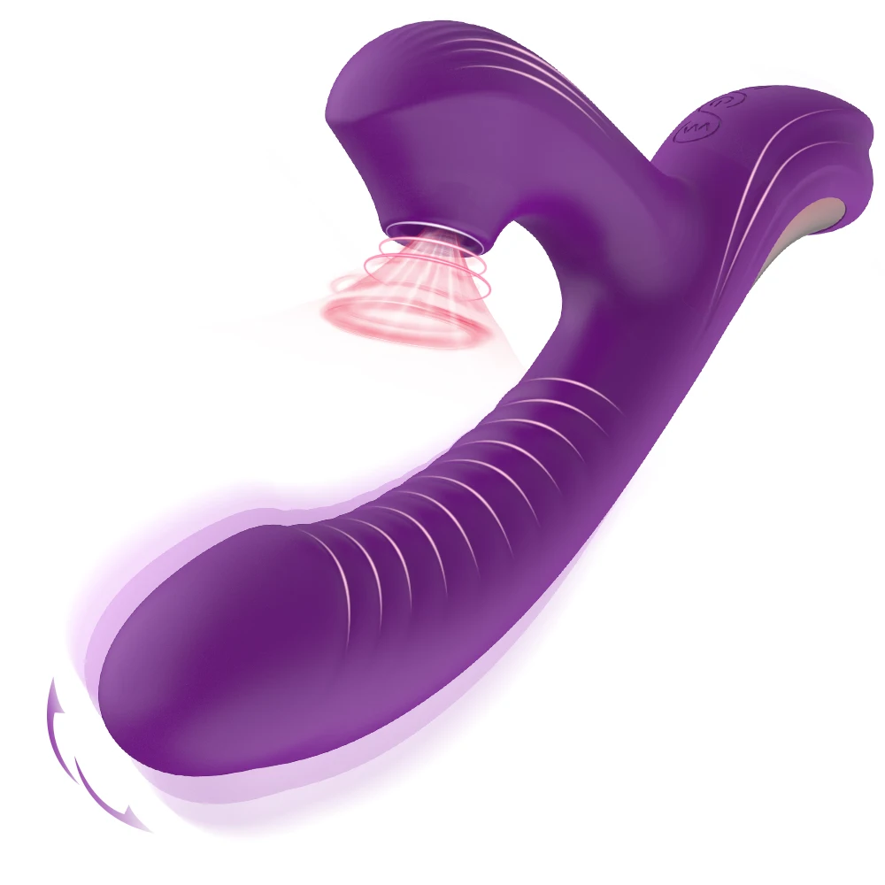 

Dual Stimulation Oral Sucking Vibrator Powerful Vibro Dildo Wand Blow job Magic Wand Fast Orgasm Erotic Sex Toys for Women