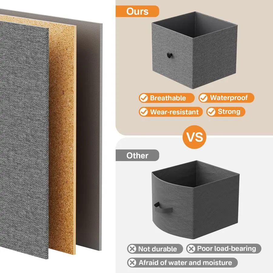 رف لغرف الأطفال، رف كتب للأطفال الصغار مع مساحة تخزين للأطفال لغرفة الأطفال وغرفة النوم وغرفة اللعب، سهلة التجميع باللون الأسود