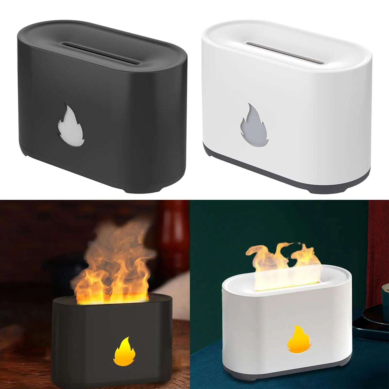 مرطب تأثير اللهب للقراءة ، الناشر الضروري النفط ، هادئة ، المحمولة ، الشخصية ، 7 ألوان خفيفة ، متعددة الأغراض