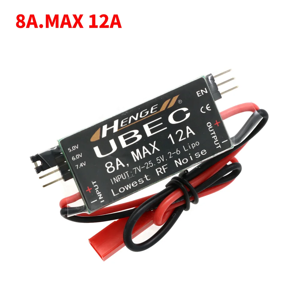 HENGE 4A 6A 8A 12A UBEC 5V 6V 7,4V Schaltmodus BEC Spannungsstabilisator für RC Flugzeuge Bootsmodell Batteriezubehör