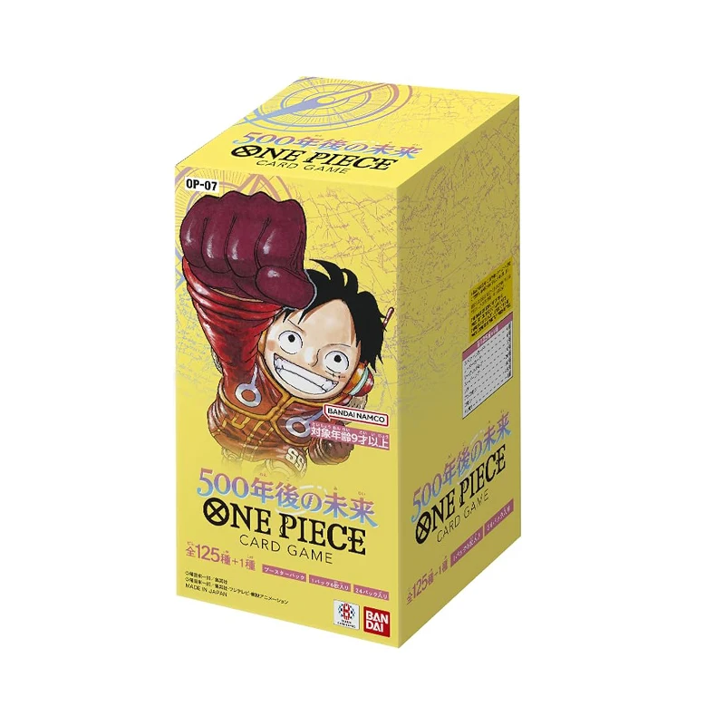 بانداي قطعة واحدة 500 عام في المستقبل OP-07 لعبة بطاقة أساطيرين وصندوق معزز OP-08 ياباني قابل للجمع 24 عبوة #2