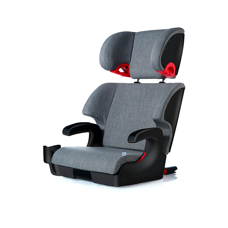 Child car seat, heightened cushion, no backrest, portable in car