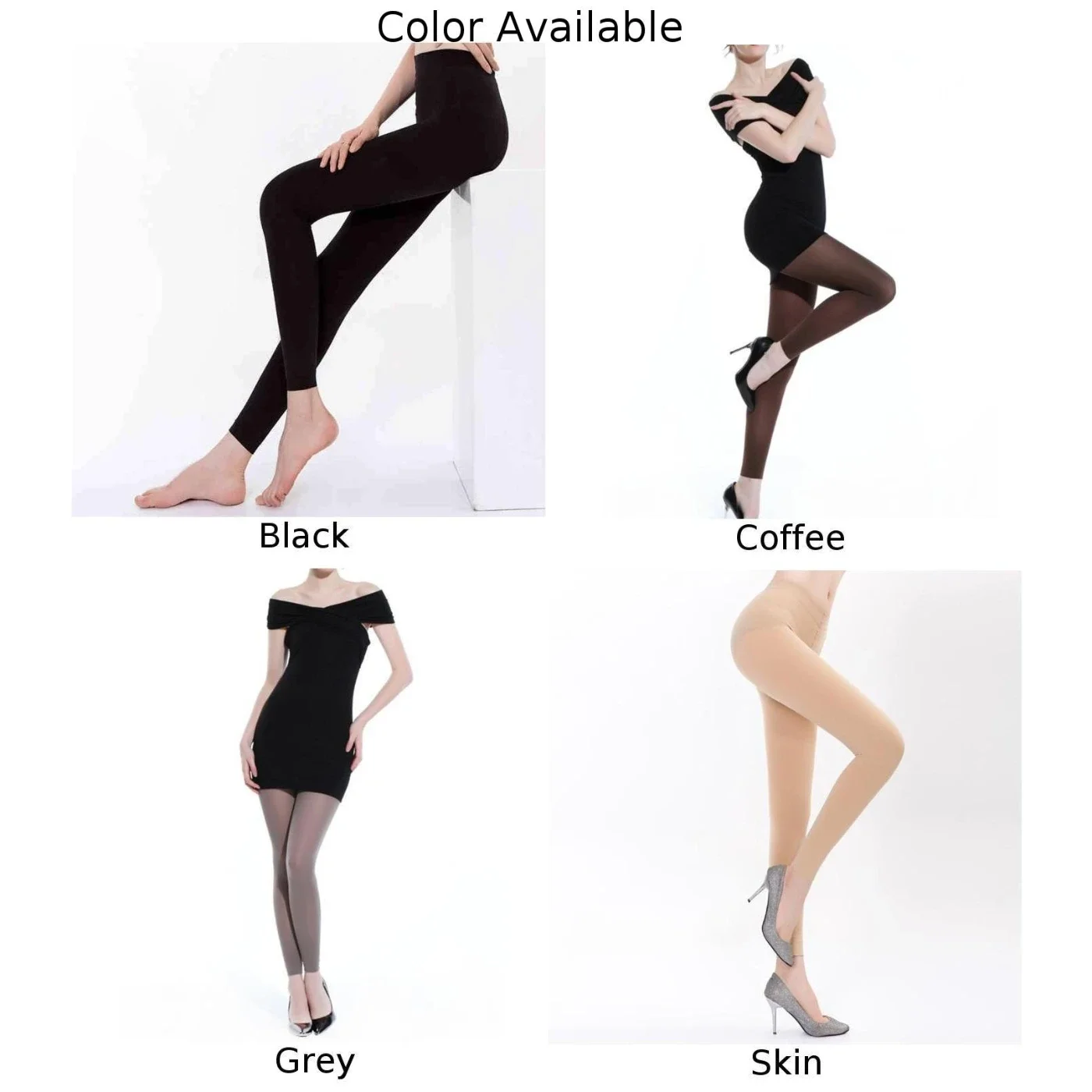 Anti-hook Tights Women Pantyhose Vacation Outfits High Elasticity Nylon Fabric Regular Clothing Length Applicable Gender Female