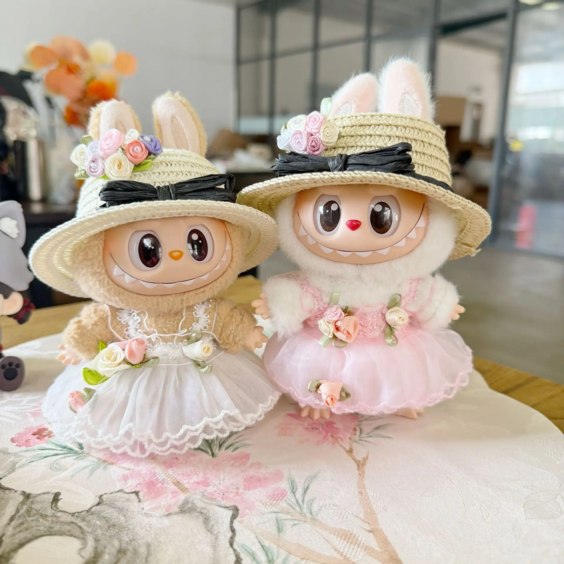 

Одежда для кукол Labubu/mokoko 17 см, наряд, одежда с капюшоном, одежда для кукол, аксессуары для кукол, милое украшение