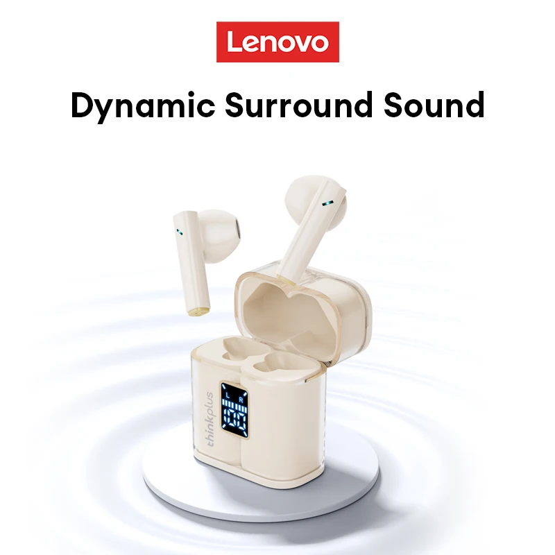 Original Lenovo XT56 New TWS Wireless Stereo Earphones Portable Ergonomic Design Sports Headphones LED battery indicator Earbuds