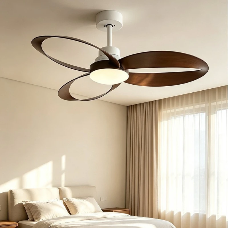 42/52 Inch Ceiling Fan Light Retro Industrial Wooden Ventilation Fan 3-leaf Remote Control Homes Hotels Offices Lighting Fan