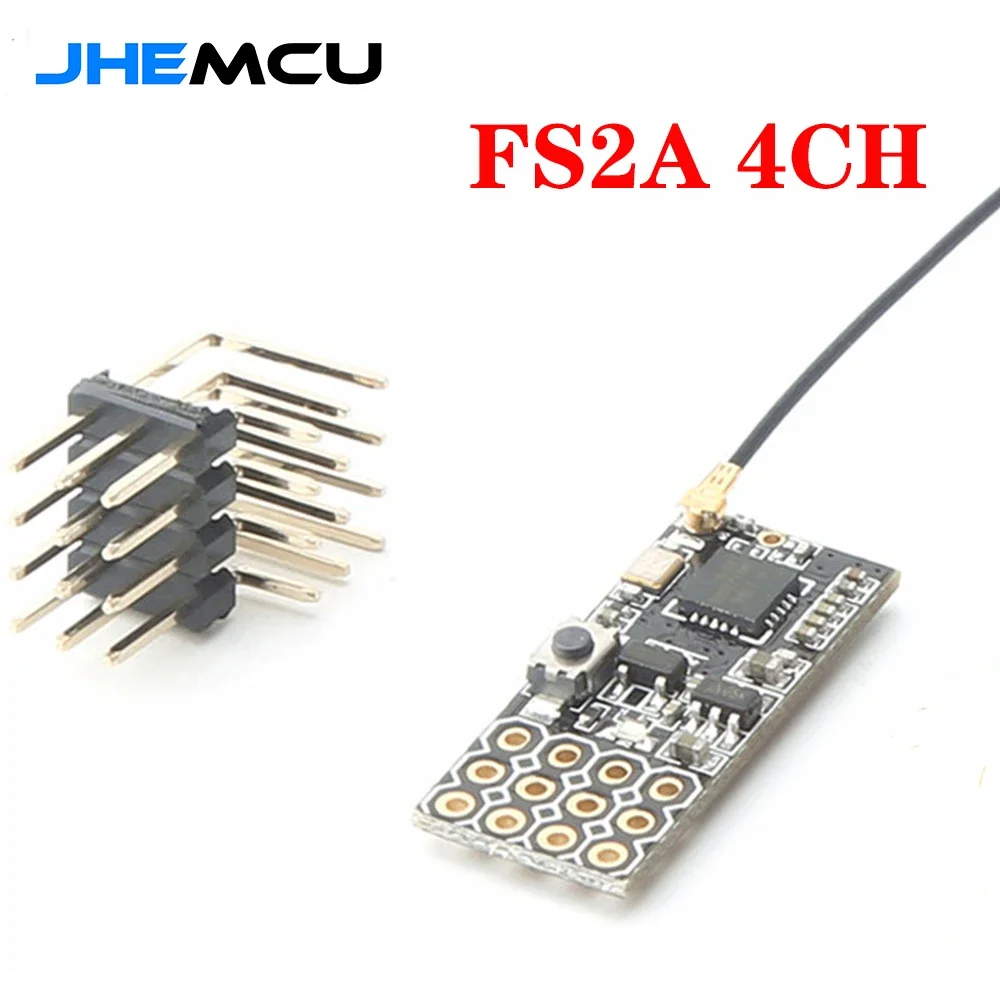 

FS2A 4CH AFHDS 2A Mini Compatible Receiver PWM Output for Flysky i6 i6X i6S / FS-i6 FS-i6X FS-i6S Transmitter