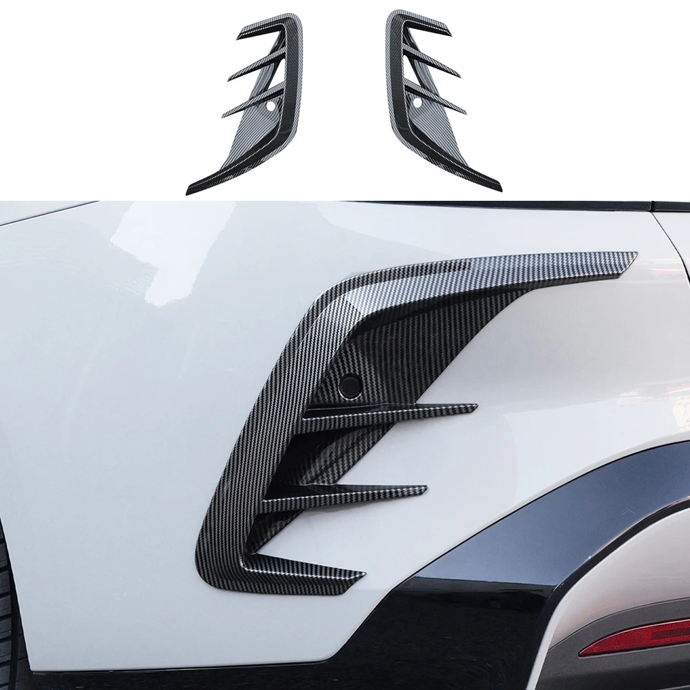 

Автомобильный задний воздухозаборник, декоративная крышка, подходит для 2025 2026 Xiaomi YU7, защитная рамка заднего воздухозаборника, комплект кузова, модифицированные аксессуары