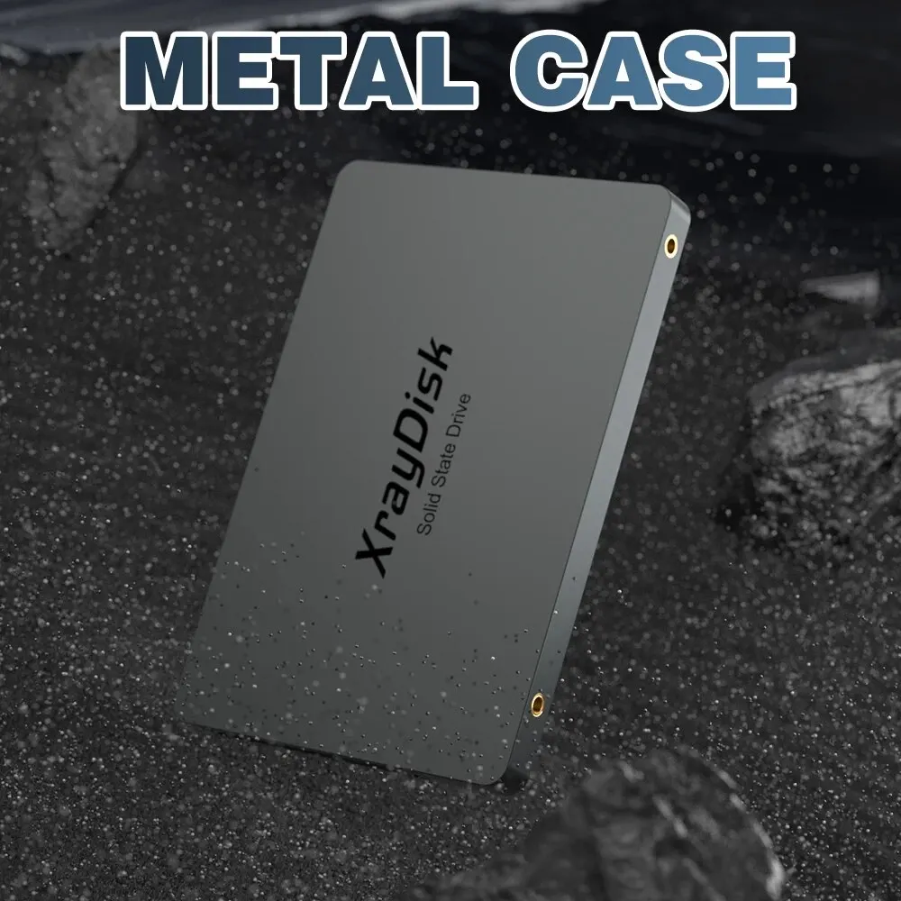 Xraydisk Metal Case Sata3 Ssd 128GB 256GB 512GB 1TBHdd 2.5 Hard Disk Disc 2.5 