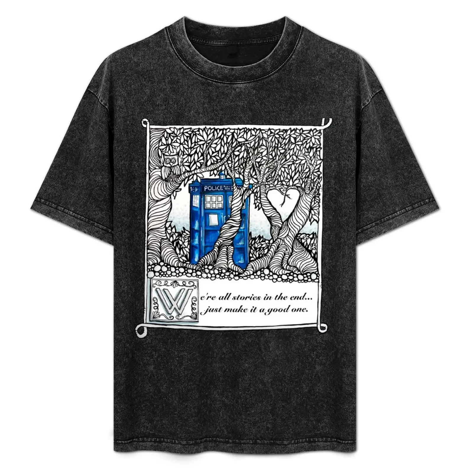 

We're all stories in the end... T-Shirt Summer Sports Quick Dry T-Shirt