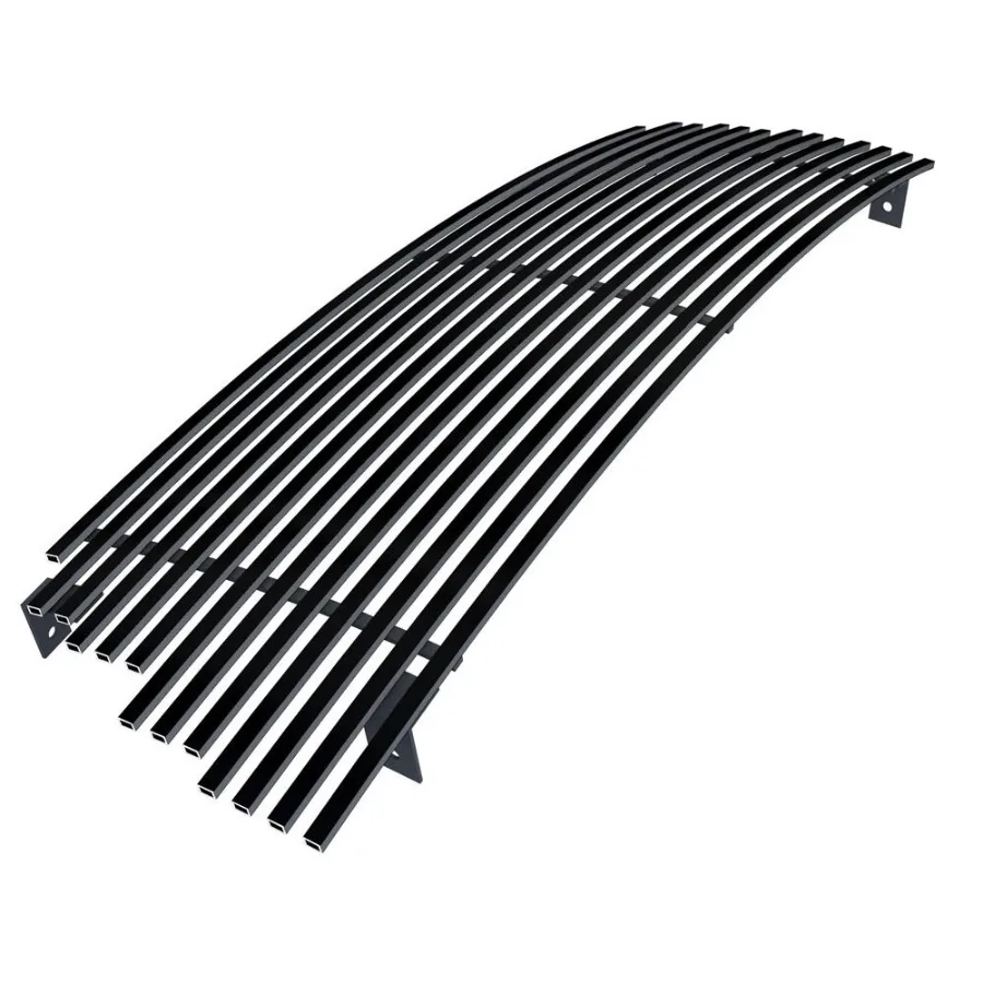 

Fits 2004-2012 GMC Canyon Black Main Upper Billet Grille Grill Insert