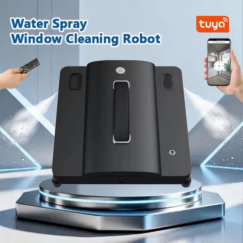 

Purerobo W-S9S Робот для мытья окон Smart APP и дистанционное управление Автоматический распылитель воды Чистое стекло Электрический пылесос Робот