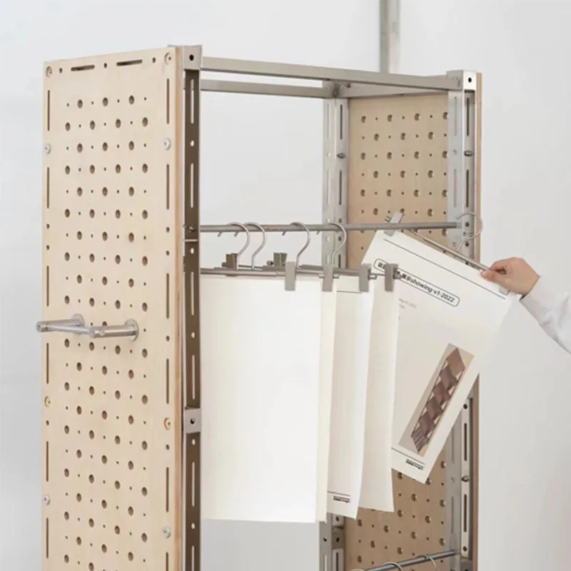 Commercial hanger floor to ceiling overnight clothes rack display rack storage rack