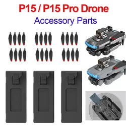 Oryginalna bateria do drona P15 3.7v 1800mAh/ 2000mAh bateria P15 śmigła liść klonowy do P15Pro akcesoria zamienne do baterii części