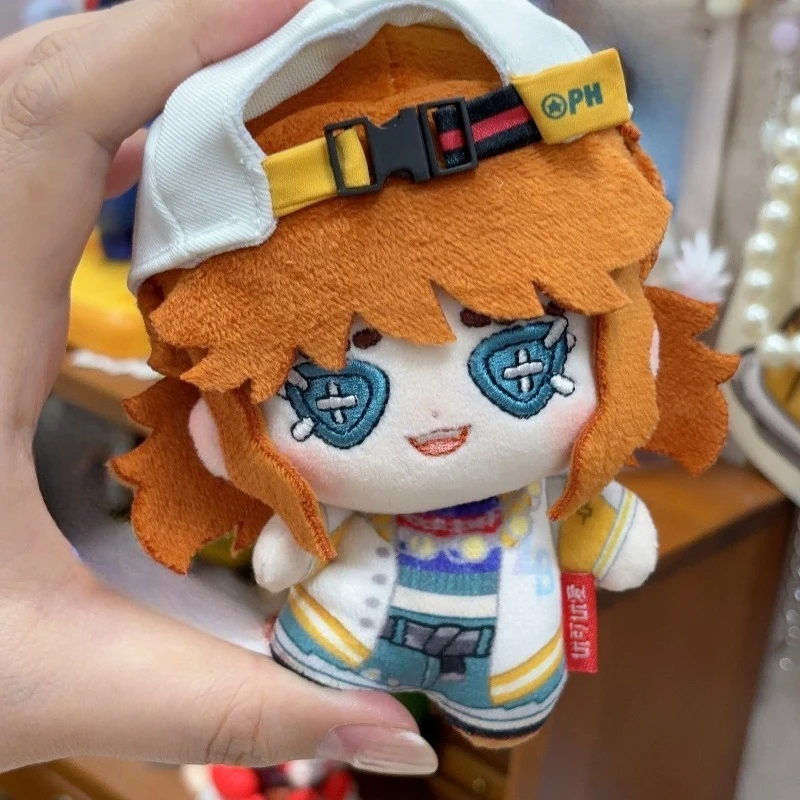 10cm Anime Game Identity V Cheerleader Kawaii Cosplay Soft Cotton Doll NuNu Body Cartoon Mini Toy Figures Fans Collection Gift