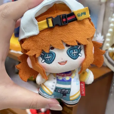 10cm Anime Game Identity V Cheerleader Kawaii Cosplay Soft Cotton Doll NuNu Body Cartoon Mini Toy Figures Fans Collection Gift