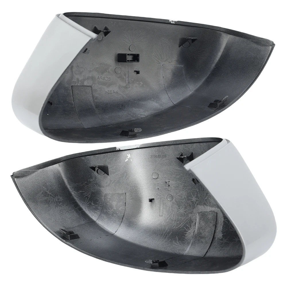 Side Mirror Housing Cover For Ford Focus MK2 2009-2011 MK3 2011-2018 Mondeo MK4 2010-2014 Silver Rearview Mirror Cap Accessories