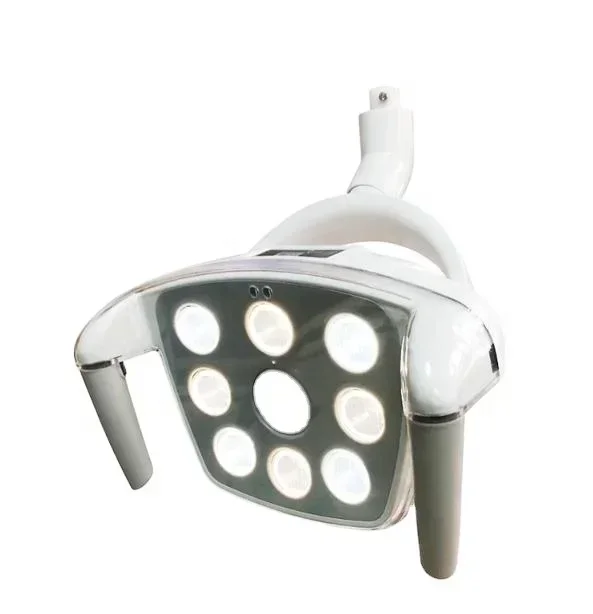 chair unit high power surgical light 8 led bulbs operating theater  lamp