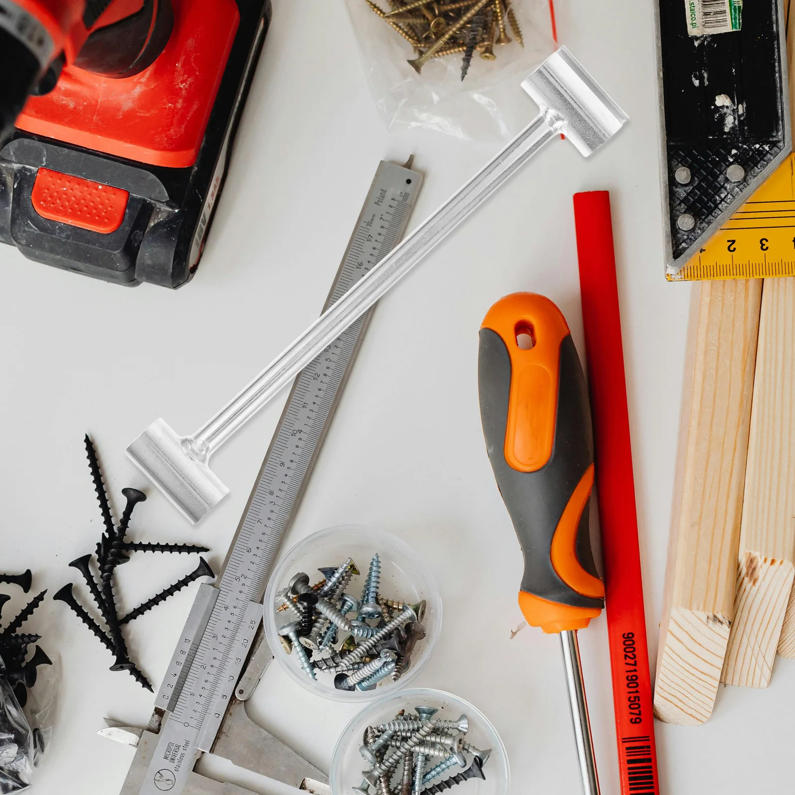 

Door Hinge Gap Adjustment Tool Heavy Duty Wrench for Residential Commercial Use Precision Alignment Repair Maintenance Stainless