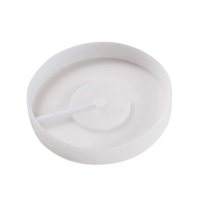 

Round Rectangle Lamp Holder Silicone Molds for Resin Casting for Crystal Resin