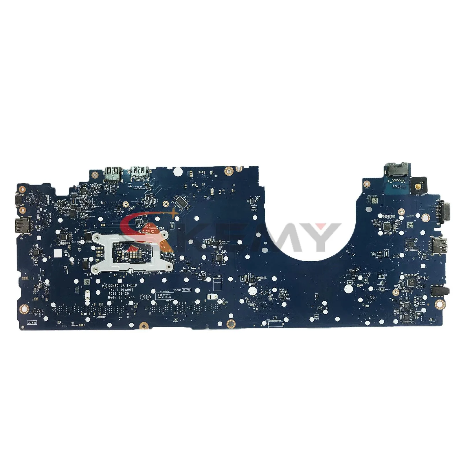 Imagem -03 - Placa-mãe Portátil Akemy para Dell Latitude 15 La-f411p Ddm80 i5 i7 7th 8th Gen Cpu 0xpmy5 0xpmy5 0xpmy5