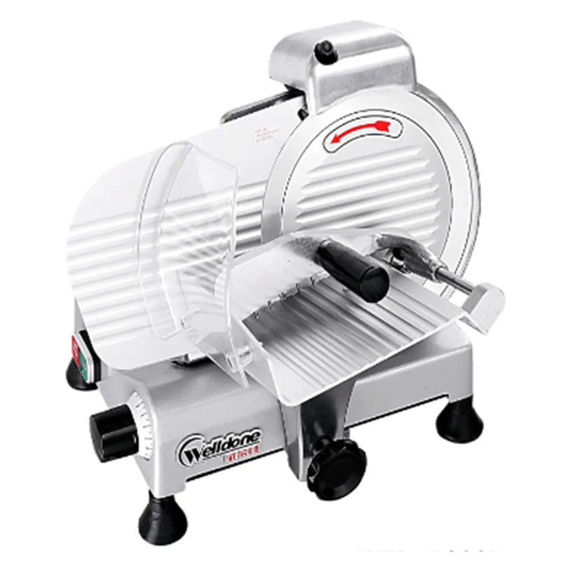 110V/220V Electric Meat Slicer  8 Inch Blade Electric Food Slicer Grinder Home Meat Slicer Cuting Machine