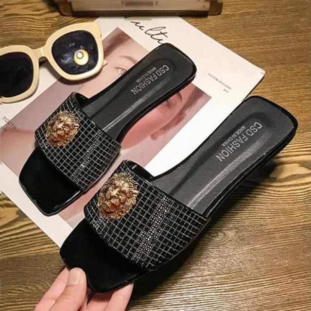 Diamond studded flip flops deals