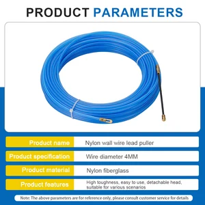 Çıkarıcı, elektrik kablosu, fiber, cam, Cihazın kılavuzu, Naylon, Kanal Yılanı, Tel, Elektrikli misina, Tel Yardım Aracı, 4 mm, 5 mm, 40 Cape'i geçmek için 6 büyük satış rehberi-no. 4